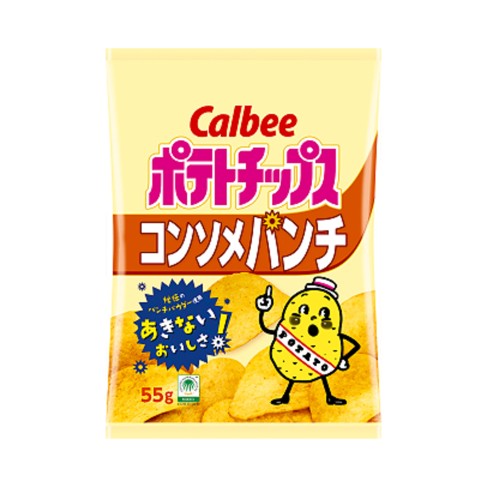 포테이토칩 콘소메 펀치 55g