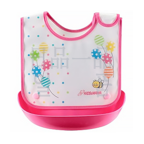 키즈마마 베이비 에이프런 핑크