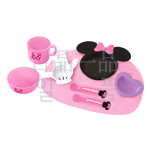 디즈니 미니 마우스 아이콘 베이비 식기 세트