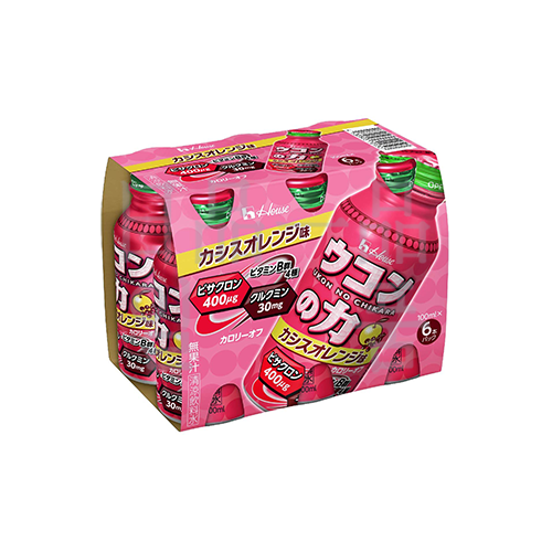 우콘노치카라 카시스 오렌지맛 100ml 6병