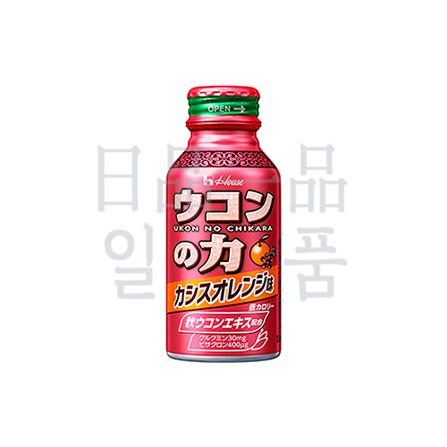 우콘노치카라 카시스 오렌지맛 100ml 6병