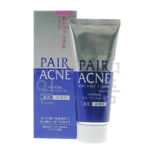 페어아크네 크림 폼 약용 클렌저 80g (medical pairacne cream foam cleanser 80g lion)