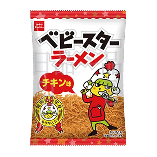 베이비 스타 라면 스낵 치킨맛 74g