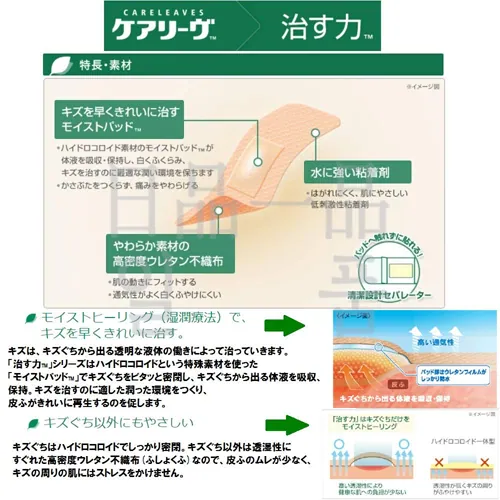 케어리브 치료의 힘 습윤 밴드 L 사이즈 9매입 3