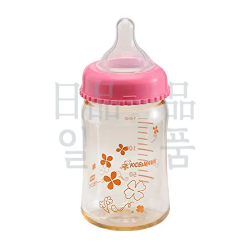 키즈마마 PPSU 광구 젖병 핑크 160ml