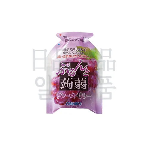 오리히로 푸룬토 곤약젤리 파우치 두가지맛 사과 포도 12개입 5