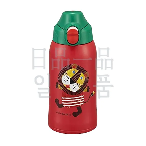 코로봇쿠루 스테인레스 2WAY 텀블러 600ml 사자 2
