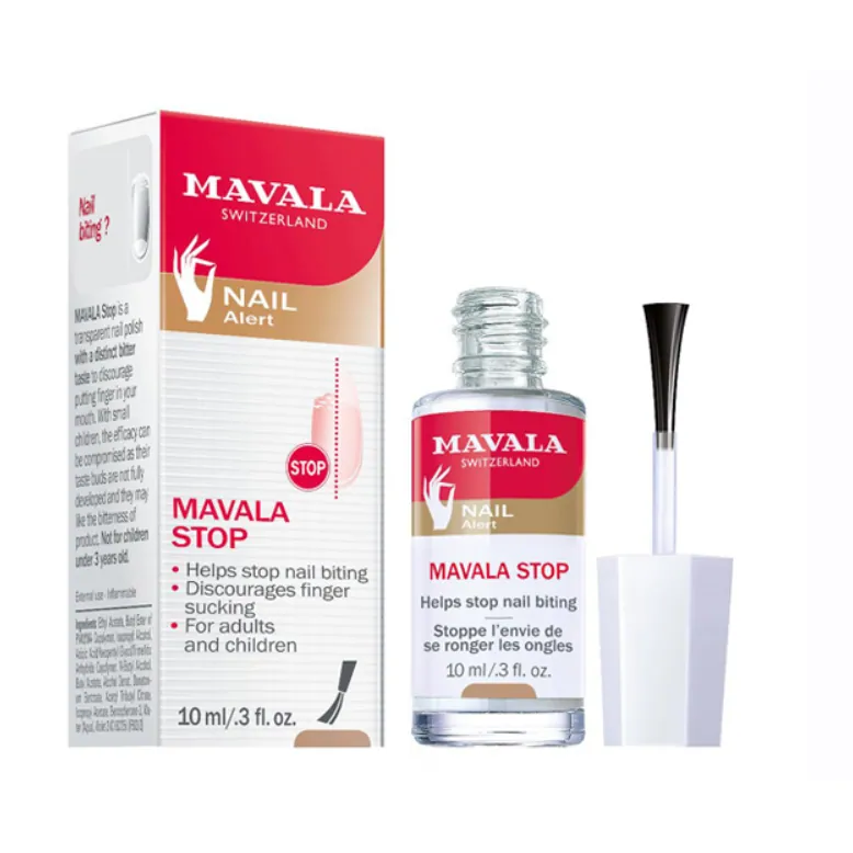 마발라스톱 MAVALA STOP 손톱 물어뜯기방지제 손톱물어뜯는버릇 방지제 바로잡기 (오를리 노바이트, 제시카니블노모어