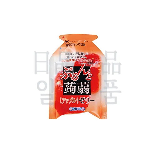 오리히로 푸룬토 곤약젤리 파우치 두가지맛 사과 포도 12개입 4